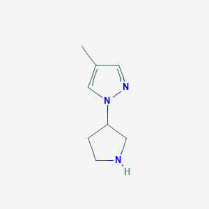 4-methyl-1-(pyrrolidin-3-yl)-1H-pyrazoleͼƬ