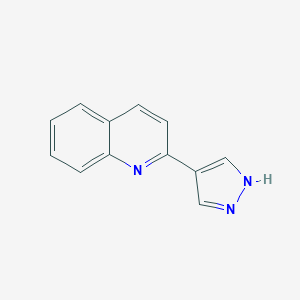 4-(Quinolin-2-yl)-1H-pyrazoleͼƬ