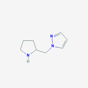 1-(Pyrrolidin-2-ylmethyl)-1H-pyrazoleͼƬ