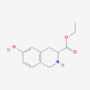 Ethyl 6-hydroxy-1,2,3,4-tetrahydroisoquinoline-3-carboxylateͼƬ