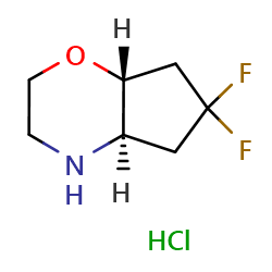 trans-6,6-difluoro-3,4,4a,5,7,7a-hexahydro-2H-cyclopenta[b][1,4]oxazinehydrochlorideͼƬ