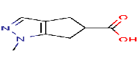 1-methyl-1H,4H,5H,6H-cyclopenta[c]pyrazole-5-carboxylicacidͼƬ