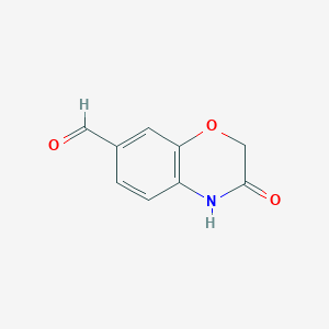 3-oxo-3,4-dihydro-2H-1,4-benzoxazine-7-carbaldehydeͼƬ