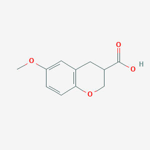 6-methoxy-3,4-dihydro-2H-1-benzopyran-3-carboxylicacidͼƬ