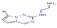 N1-{7-bromopyrrolo[2,1-f][1,2,4]triazin-2-yl}ethane-1,2-diamine图片