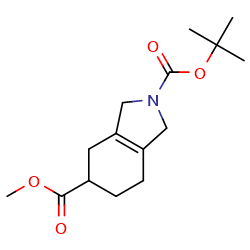 2-tert-butyl5-methyl2,3,4,5,6,7-hexahydro-1H-isoindole-2,5-dicarboxylateͼƬ