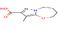 3-methyl-5H,6H,7H,8H-pyrazolo[3,2-b][1,3]oxazepine-2-carboxylicacidͼƬ