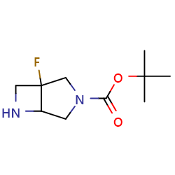 tert-butyl1-fluoro-3,6-diazabicyclo[3,2,0]heptane-3-carboxylate图片