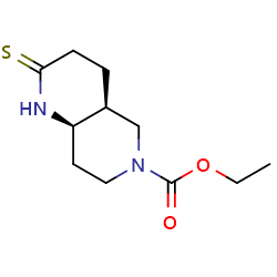 ethyl(4aS,8aR)-rel-2-sulfanylidene-decahydro-1,6-naphthyridine-6-carboxylateͼƬ