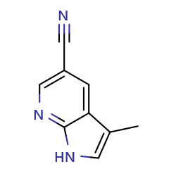 3-methyl-1H-pyrrolo[2,3-b]pyridine-5-carbonitrileͼƬ