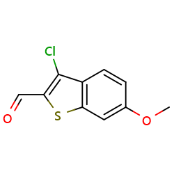 3-chloro-6-methoxy-1-benzothiophene-2-carbaldehydeͼƬ