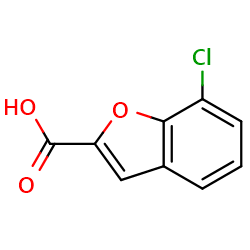 7-chloro-1-benzofuran-2-carboxylicacid图片