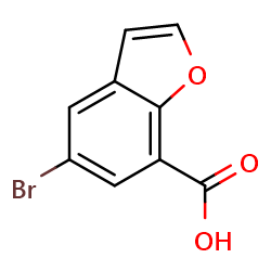 5-bromobenzofuran-7-carboxylicacid图片