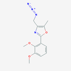 4-(Azidomethyl)-2-(2,3-dimethoxyphenyl)-5-methyl-1,3-oxazole图片