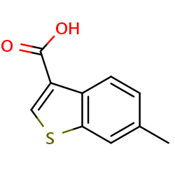 6-methyl-1-benzothiophene-3-carboxylicacid图片