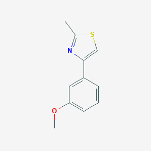 4-(3-Methoxyphenyl)-2-methyl-1,3-thiazole图片