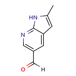 2-methyl-1H-pyrrolo[2,3-b]pyridine-5-carbaldehydeͼƬ