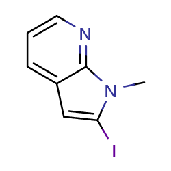 2-iodo-1-methyl-1H-pyrrolo[2,3-b]pyridineͼƬ