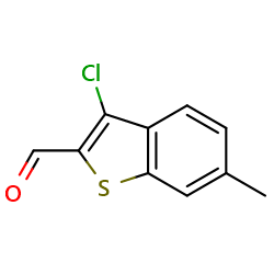 3-chloro-6-methyl-1-benzothiophene-2-carbaldehydeͼƬ