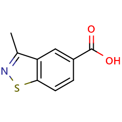 3-methyl-1,2-benzothiazole-5-carboxylicacid图片