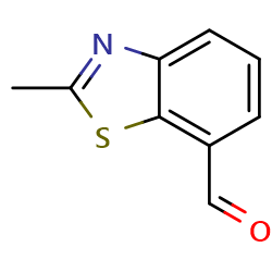 2-methyl-1,3-benzothiazole-7-carbaldehyde图片