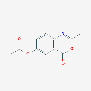 2-METHYL-4-OXO-4H-BENZO[D][1,3]OXAZIN-6-YL ACETATEͼƬ