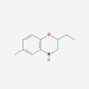 2-ethyl-6-methyl-3,4-dihydro-2H-1,4-benzoxazineͼƬ