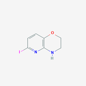 6-Iodo-3,4-dihydro-2H-pyrido[3,2-b][1,4]oxazine图片