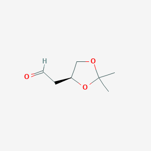 2-[(4S)-2,2-Dimethyl-1,3-dioxolan-4-yl]acetaldehydeͼƬ