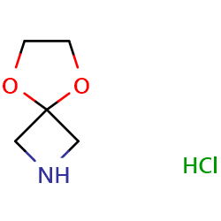 5,8-Dioxa-2-aza-spiro[3,4]octane,hydrochlorideͼƬ