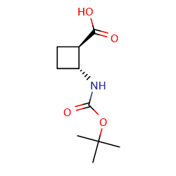 trans-2-{[(Tert-butoxy)carbonyl]amino}cyclobutane-1-carboxylicacid图片