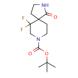 tert-butyl6,6-difluoro-1-oxo-2,8-diazaspiro[4,5]decane-8-carboxylateͼƬ