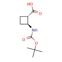 (1S,2S)-2-{[(Tert-Butoxy)carbonyl]amino}cyclobutane-1-carboxylicacid图片