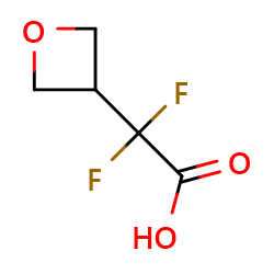 2,2-difluoro-2-(oxetan-3-yl)aceticacid图片