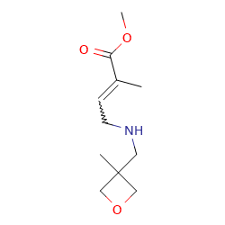 methyl2-methyl-4-{[(3-methyloxetan-3-yl)methyl]amino}but-2-enoateͼƬ