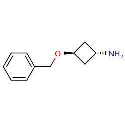 cis-3-(Benzyloxy)cyclobutanamine图片