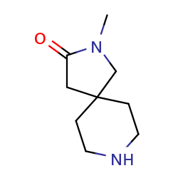 2-methyl-2,8-diazaspiro[4,5]decan-3-oneͼƬ