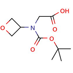 2-{[(tert-butoxy)carbonyl](oxetan-3-yl)amino}aceticacidͼƬ