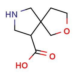 2-oxa-7-azaspiro[4,4]nonane-9-carboxylicacid图片