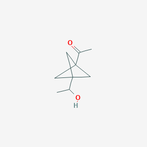 1-[3-(1-hydroxyethyl)bicyclo[1,1,1]pentan-1-yl]ethan-1-oneͼƬ