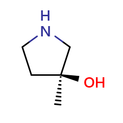 (3S)-3-methylpyrrolidin-3-olͼƬ