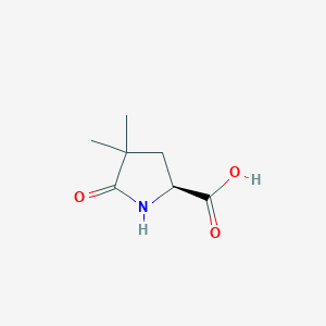 (2S)-4,4-dimethyl-5-oxopyrrolidine-2-carboxylicacidͼƬ