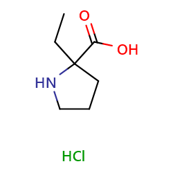 2-ethylpyrrolidine-2-carboxylicacidhydrochlorideͼƬ