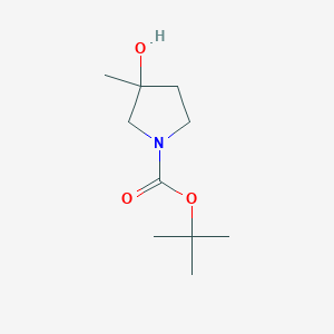 Tert-Butyl3-hydroxy-3-methylpyrrolidine-1-carboxylateͼƬ