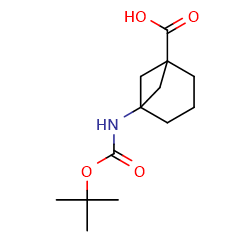 5-{[(tert-butoxy)carbonyl]amino}bicyclo[3,1,1]heptane-1-carboxylicacidͼƬ