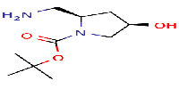 tert-butyl(2R,4R)-2-(aminomethyl)-4-hydroxypyrrolidine-1-carboxylateͼƬ