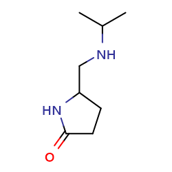 5-{[(propan-2-yl)amino]methyl}pyrrolidin-2-oneͼƬ