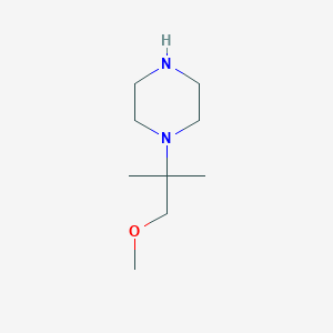 1-(1-methoxy-2-methylpropan-2-yl)piperazineͼƬ