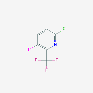 6-chloro-3-iodo-2-(trifluoromethyl)pyridineͼƬ