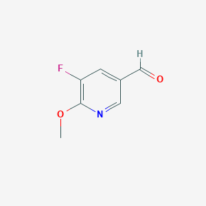 5-fluoro-6-methoxypyridine-3-carbaldehydeͼƬ